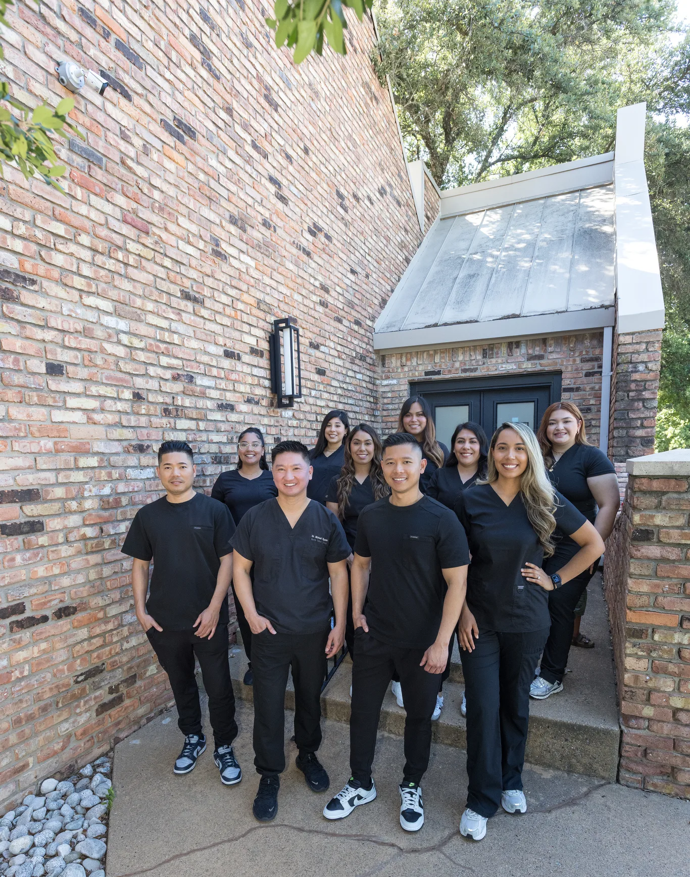 Members of the Precision Dental Care team together