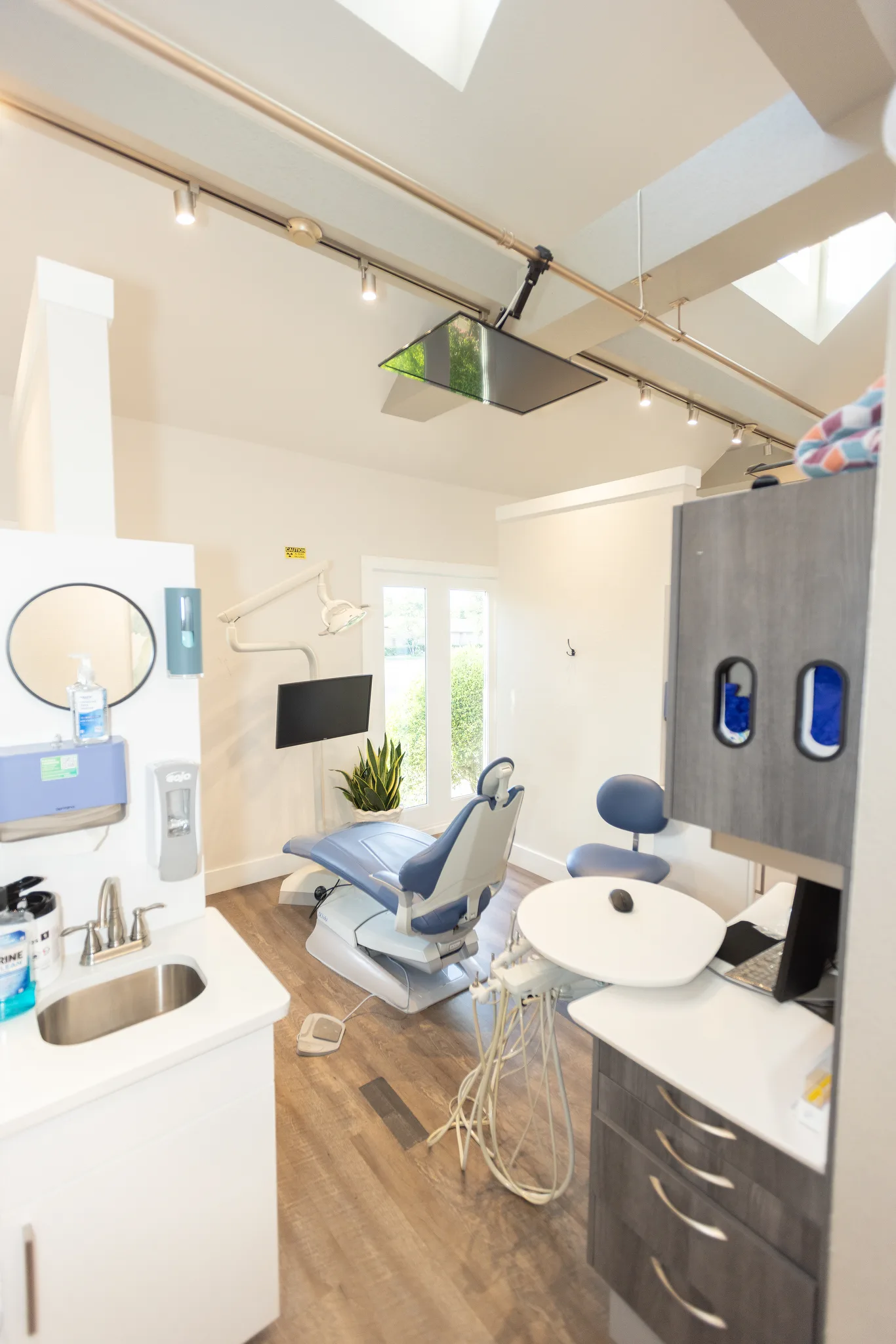 A treatment room at the Duncanville office