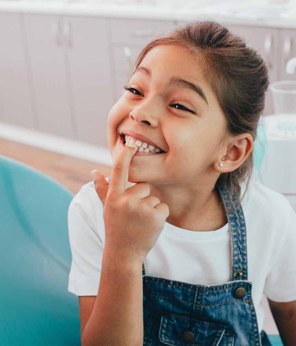 Child in office